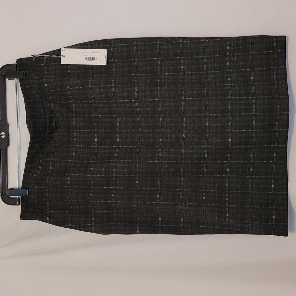 𝅺liz Claiborne Plaid Pencil Skirt
